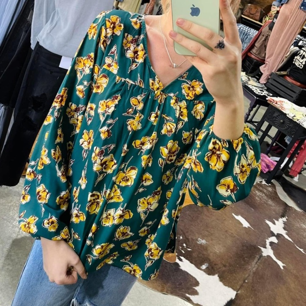 Floral blouse